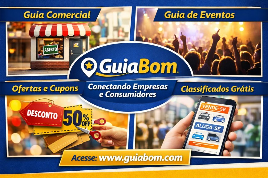 O GuiaBom conecta empresas e consumidores no Brasil