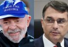Pesquisa mostra Lula com 47,4% e Flávio Bolsonaro com 45,3% em eventual segundo turno