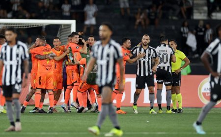Botafogo perde para o Barcelona de Guayaquil e é eliminado da Libertadores