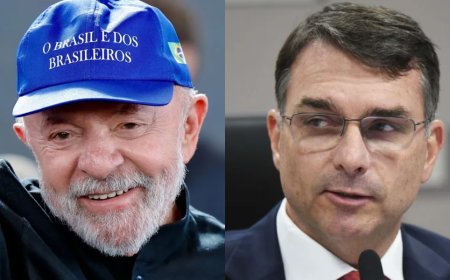 Pesquisa mostra Lula com 47,4% e Flávio Bolsonaro com 45,3% em eventual segundo turno