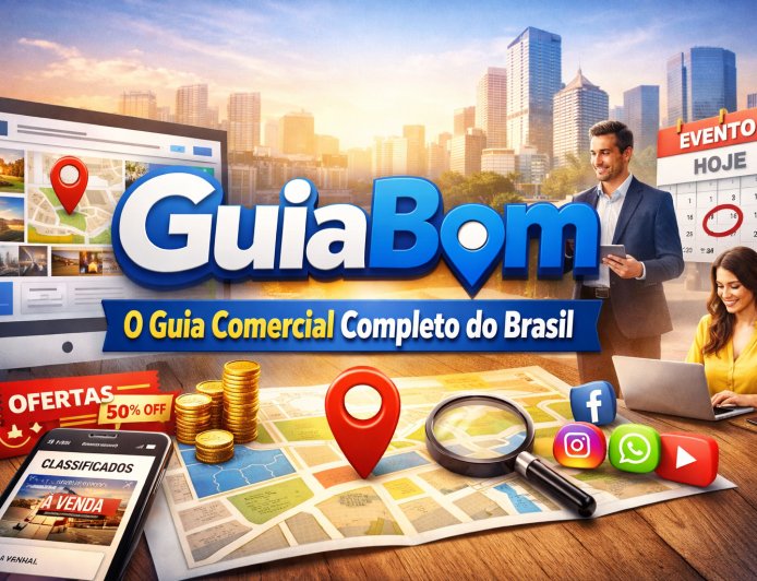 GuiaBom se destaca como guia comercial completo no Brasil