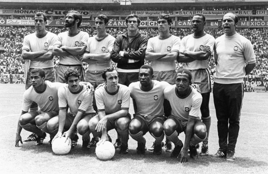 Seleção de 1970 lidera ranking mundial e é apontada como a melhor da história