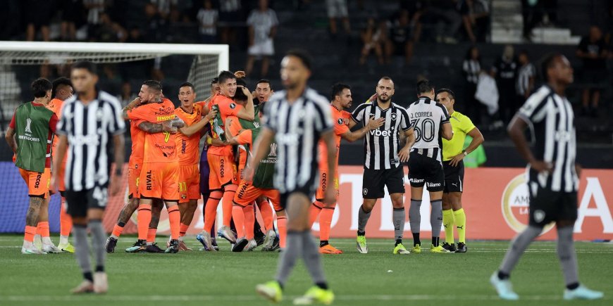 Botafogo perde para o Barcelona de Guayaquil e é eliminado da Libertadores