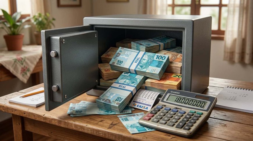 Quina acumulada: quanto rendem R$ 18 milhões na poupança por mês