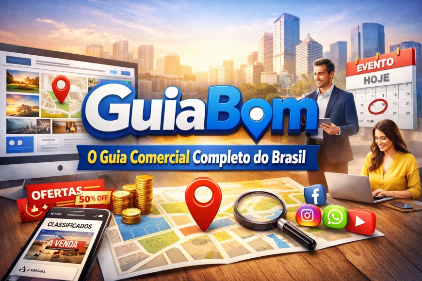 GuiaBom se destaca como guia comercial completo no Brasil