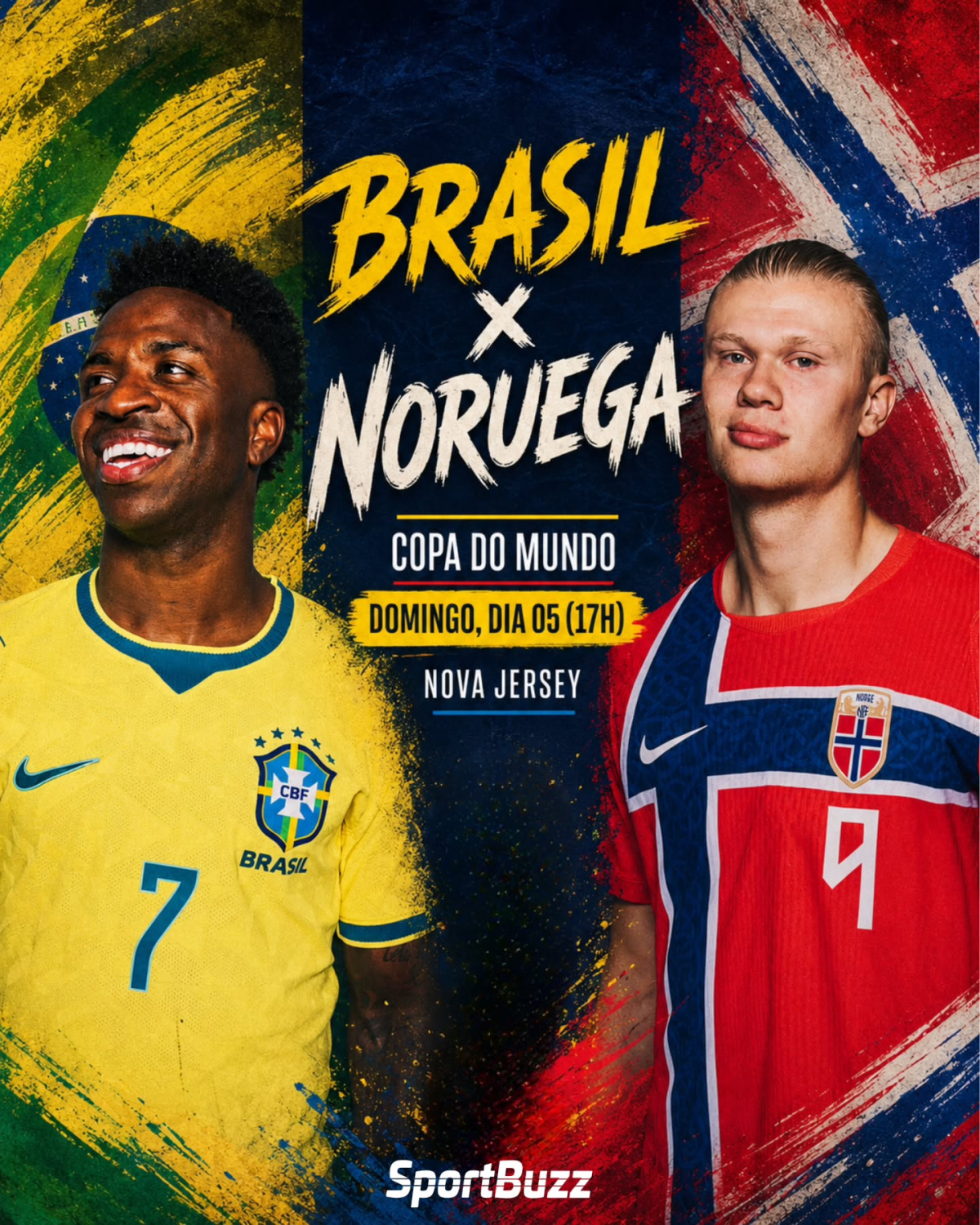 Brasil busca quebrar tabu histórico contra Noruega na Copa