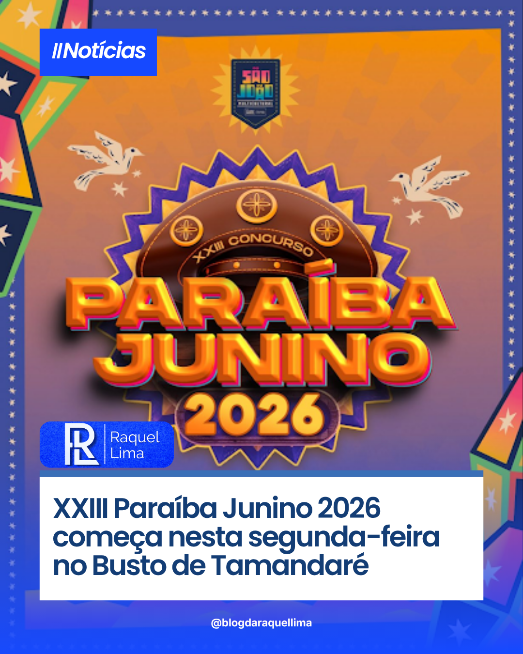 Festa de São Pedro e São Paulo em Mamanguape: Confira o valor dos cachês das principais atrações