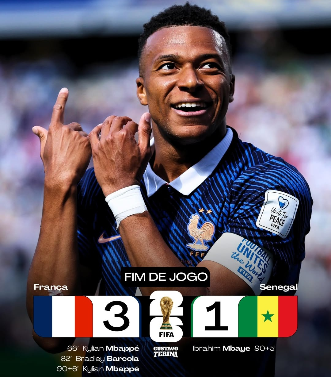 Copa do Mundo 2026: França supera susto inicial e vence Senegal com brilho de Michael Olise na estreia no Mundial 