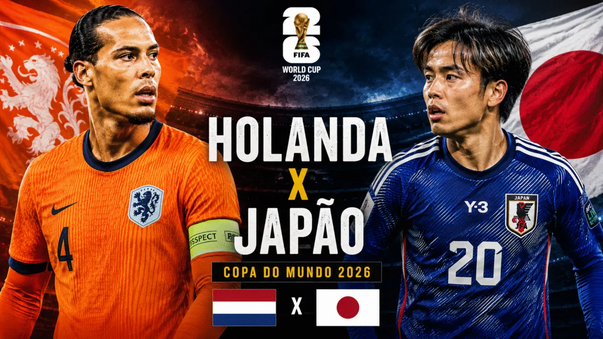 Copa do Mundo 2026: Japão e Holanda protagonizam duelo eletrizante com quatro gols
