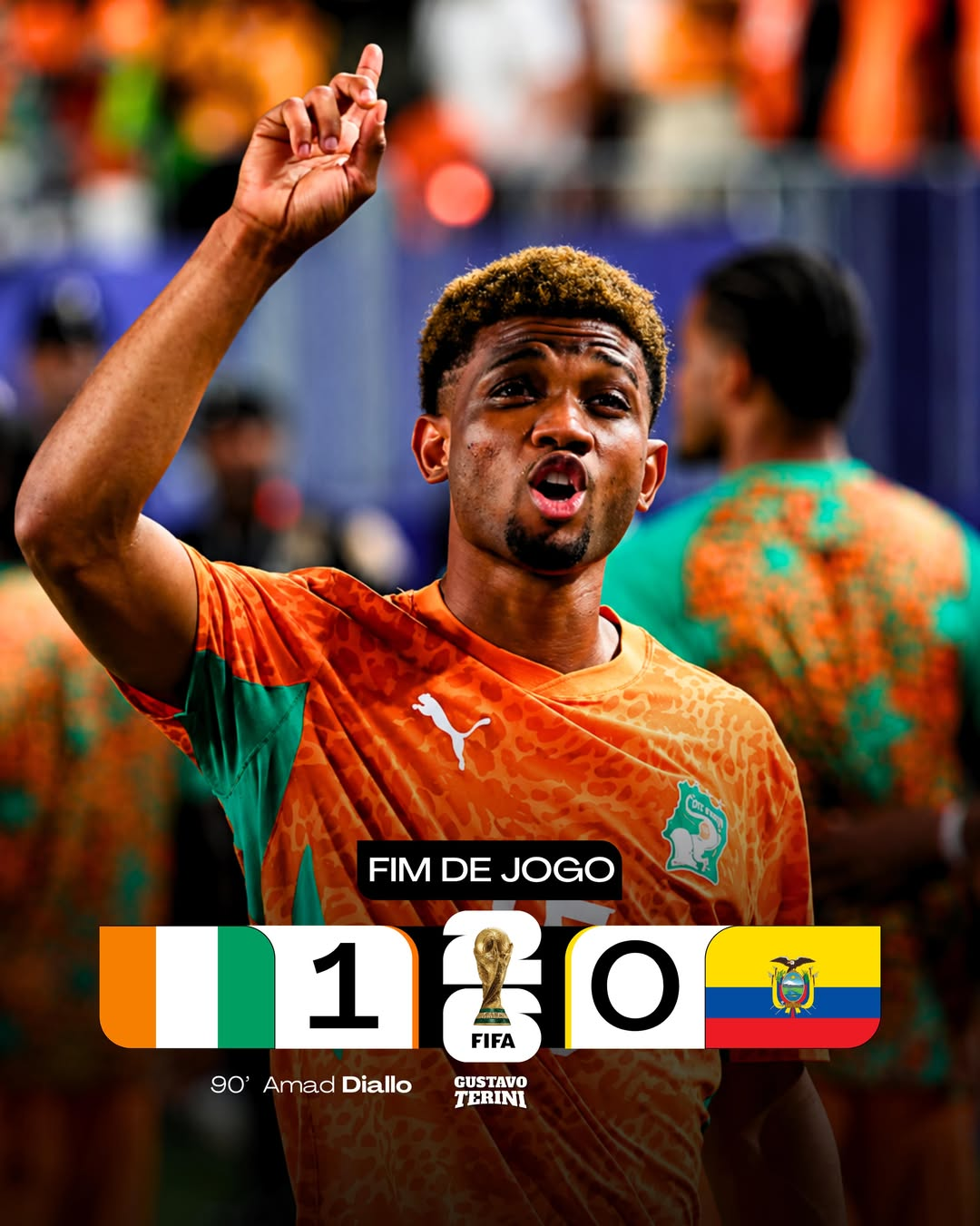 COPA DO MUNDO 2026: Costa do Marfim quebra tabu histórico e vence Equador na estreia