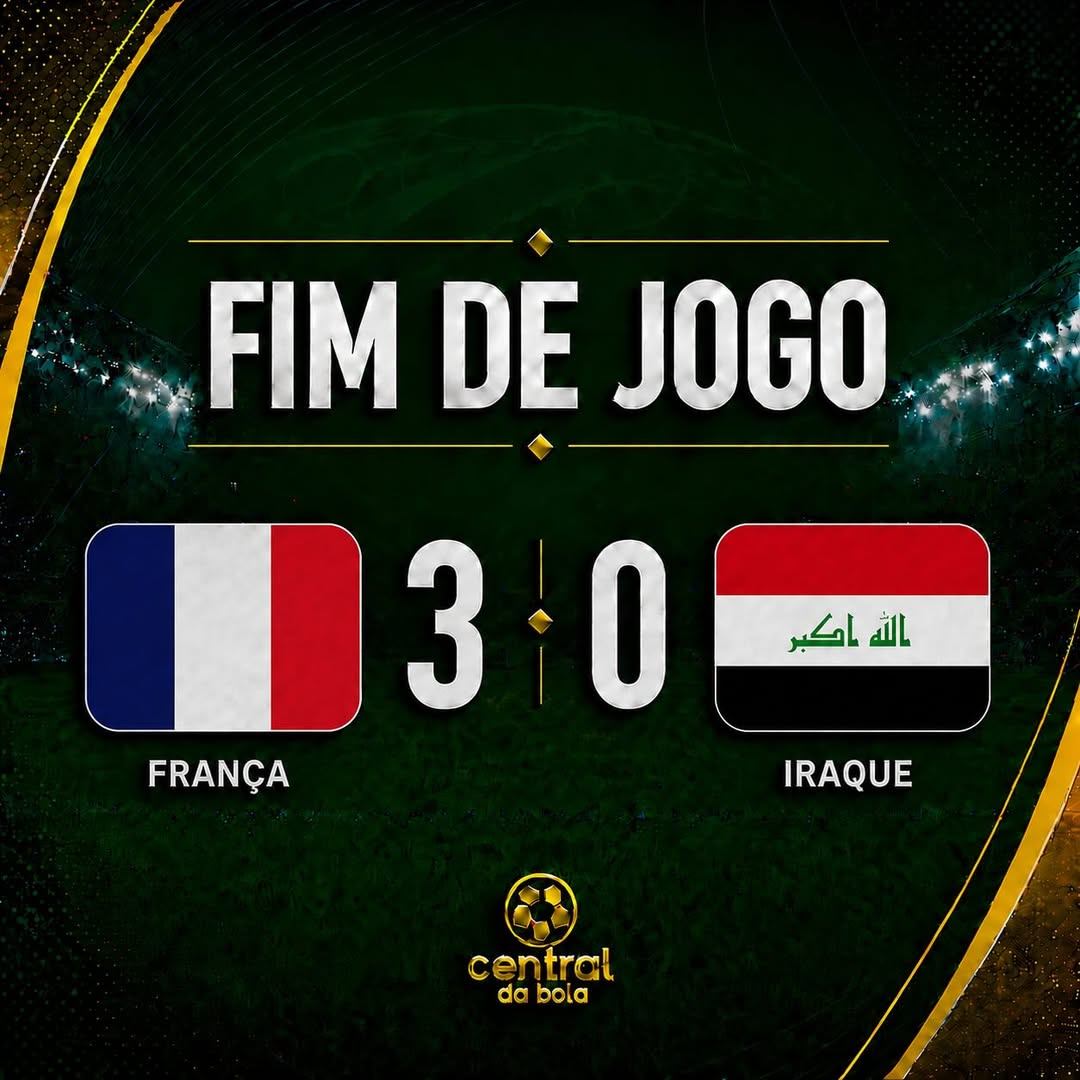 Copa do Mundo 2026: Mbappé brilha em vitória expressiva da França sobre Iraque