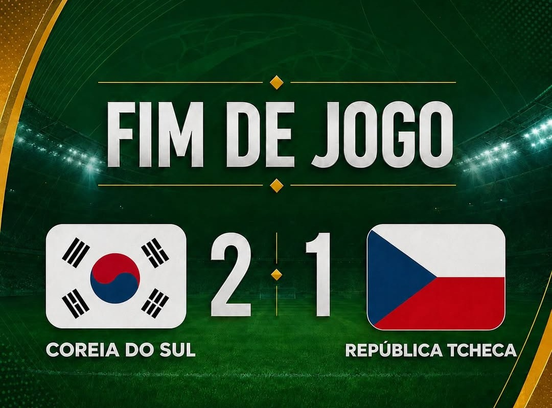 Copa do Mundo 2026: Coreia do Sul vira jogo contra Tchequia em estreia vazia