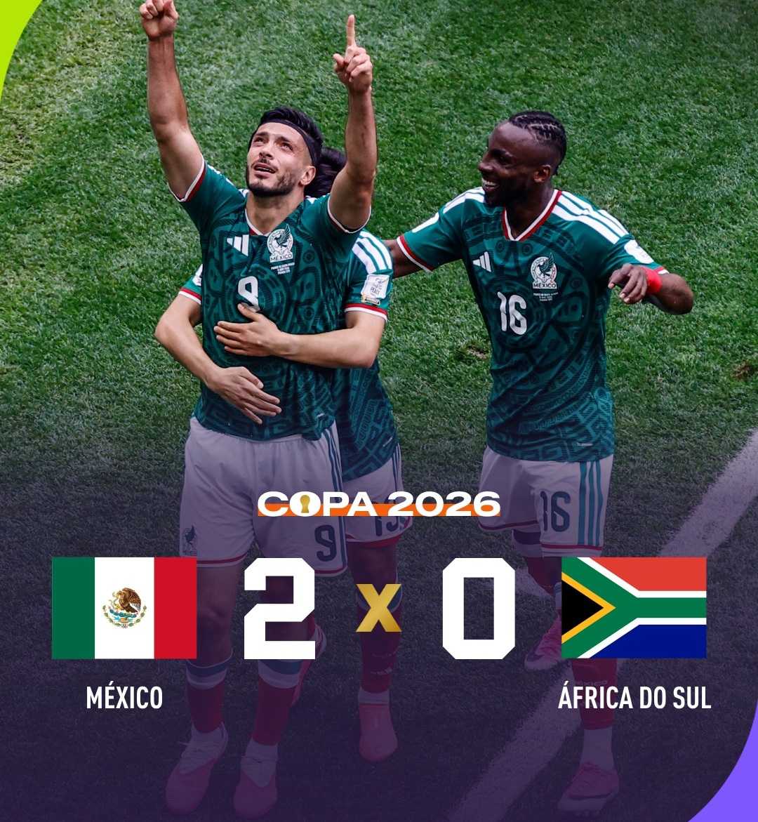 Copa do Mundo 2026: México vence África do Sul e quebra recordes