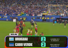 Copa do Mundo 2026: Uruguai cede empate a Cabo Verde e complica situação no grupo