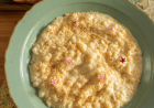 Receita Festa Junina: Canjica Cremosa com Amendoim e Coco Fresco