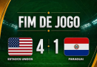 Copa do Mundo 2026:  Jogadores nascidos no Brasil brilham e Estados Unidos goleiam Paraguai