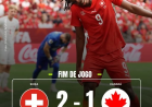 Copa do Mundo 2026: Seleção helvética supera canadenses, assegura liderança e arbitragem brasileira gera polêmica