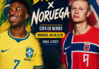Brasil busca quebrar tabu histórico contra Noruega na Copa