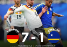 Copa do Mundo 2026: Alemanha repete placar de massacre histórico na estreia da Copa