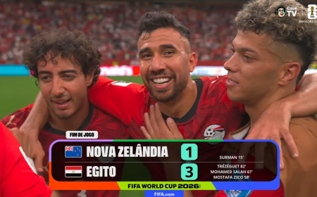 Copa do Mundo 2026: Egito supera Nova Zelândia com brilho de Mohamed Salah
