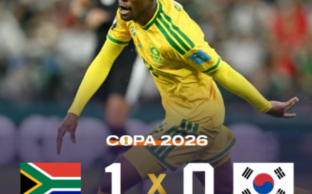 Copa do Mundo 2026: África do Sul bate Coreia, quebra tabu e garante vaga inédita
