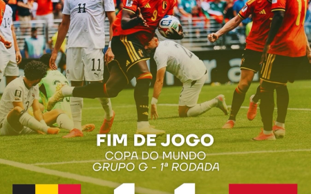 Copa do Mundo 2026: Bélgica e Egito empatam em estreia emocionante na Copa