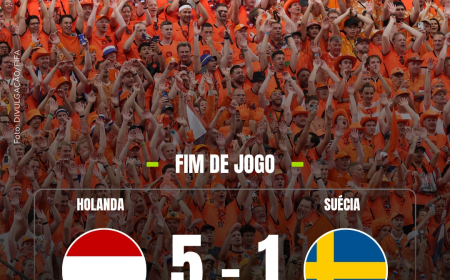 Copa do Mundo 2026: Holanda atropela Suécia com goleada histórica e assume liderança