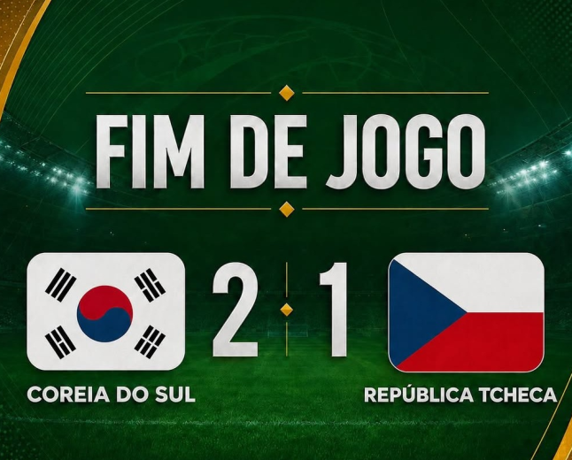 Copa do Mundo 2026: Coreia do Sul vira jogo contra Tchequia em estreia vazia