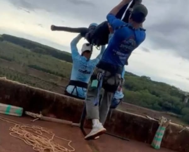 Tragédia: Falha em salto de rope jump causa morte de jovem no interior de SP