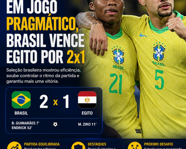 Último confronto antes da Copa.
