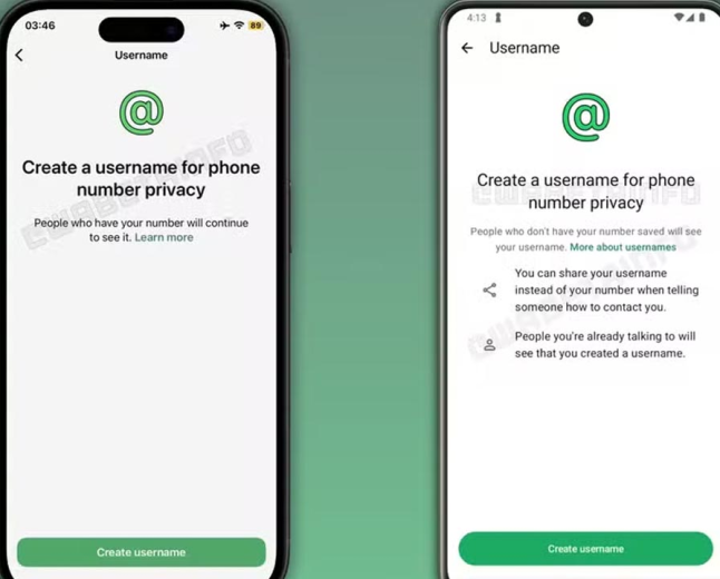 Brasileiros começam a receber aviso do WhatsApp para criar nome de usuário