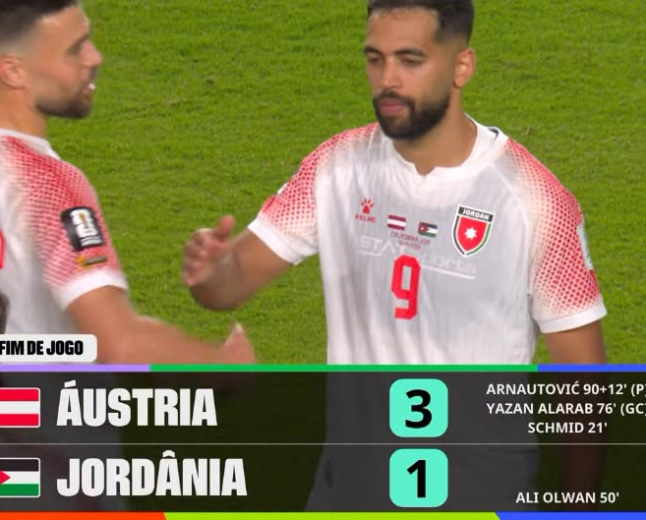Copa do Mundo 2026: Áustria vence Jordânia em partida histórica com brilho de atacante