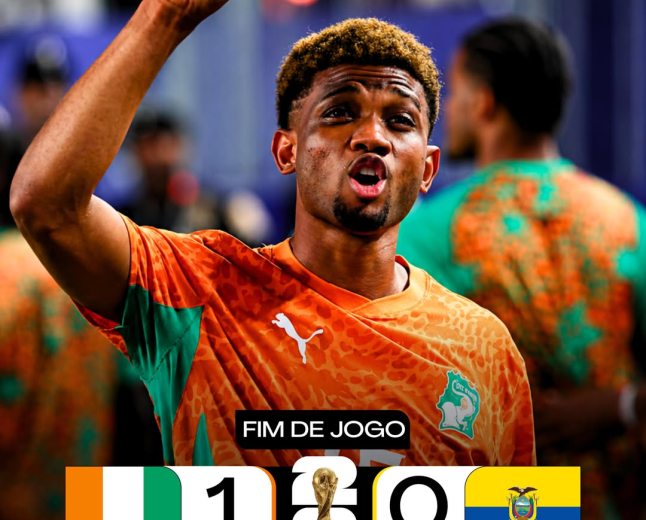 COPA DO MUNDO 2026: Costa do Marfim quebra tabu histórico e vence Equador na estreia