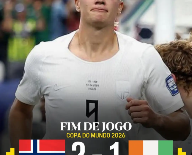 Haaland decide no fim, Noruega vence e enfrenta Brasil nas oitavas