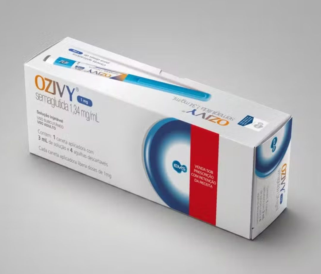Anvisa inclui semaglutida brasileira Ozivy em lista de referência