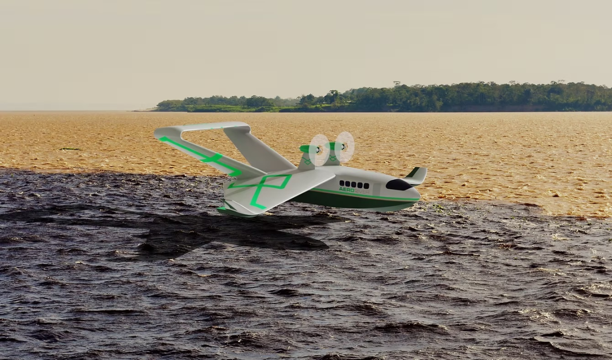 Barco voador criado por engenheiro brasileiro pode revolucionar o transporte na Amazônia