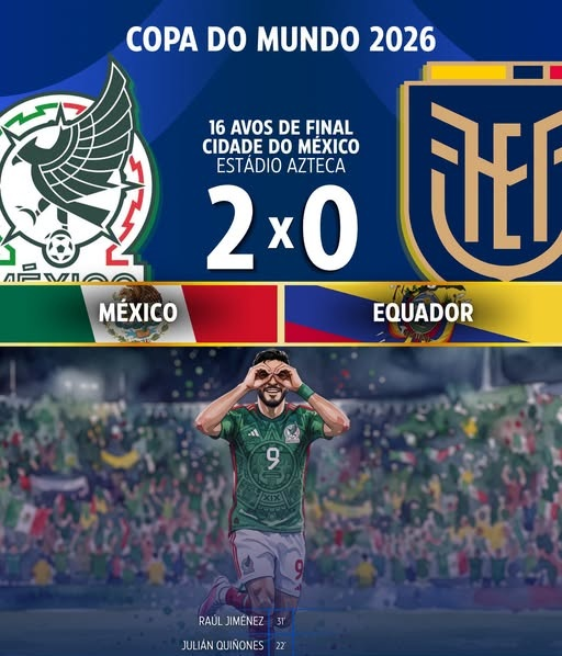 Seleção mexicana vence Equador e quebra jejum histórico