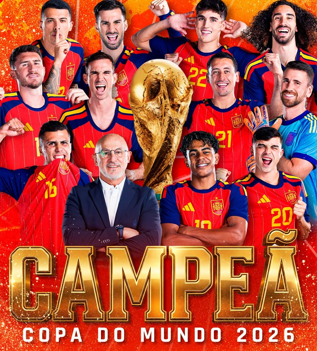 Espanha conquista bicampeonato mundial de futebol após decisão emocionante