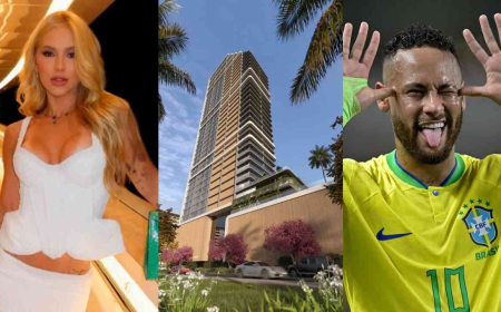 Virginia compra imóvel de luxo no prédio de Neymar