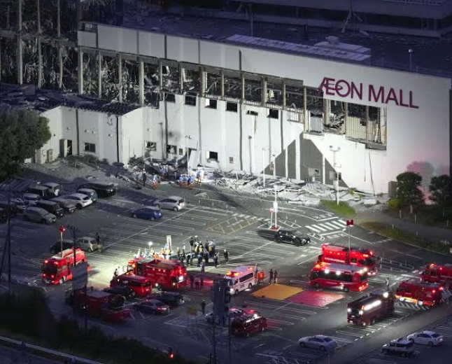 Terremoto devastador abala Japão e soterra pessoas em shopping