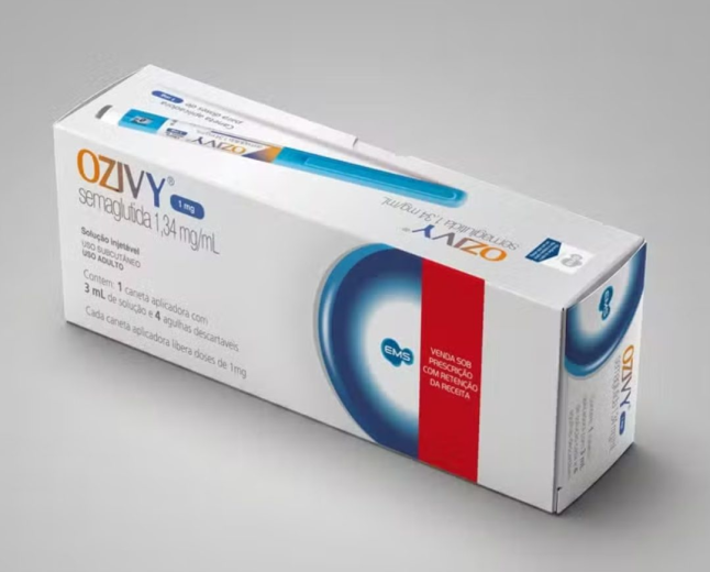 Anvisa inclui semaglutida brasileira Ozivy em lista de referência