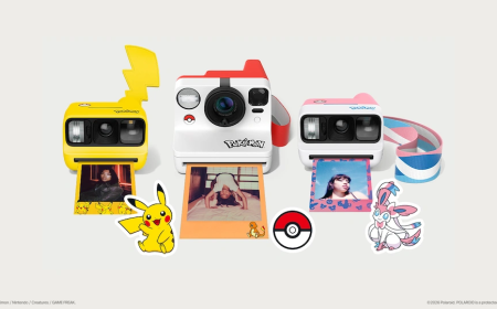 Pokémon e Polaroid se unem em coleção especial de câmeras inspiradas na franquia