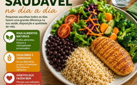 Como montar uma alimentação saudável no dia a dia