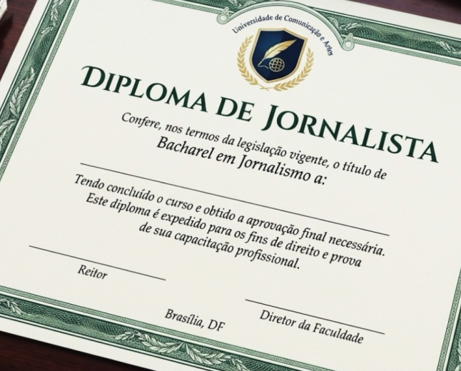 Ministros discutem novamente exigência de diploma para exercer jornalismo