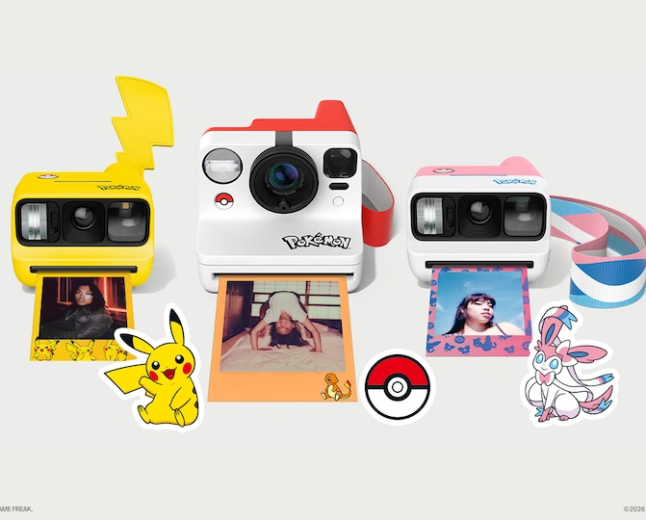 Pokémon e Polaroid se unem em coleção especial de câmeras inspiradas na franquia