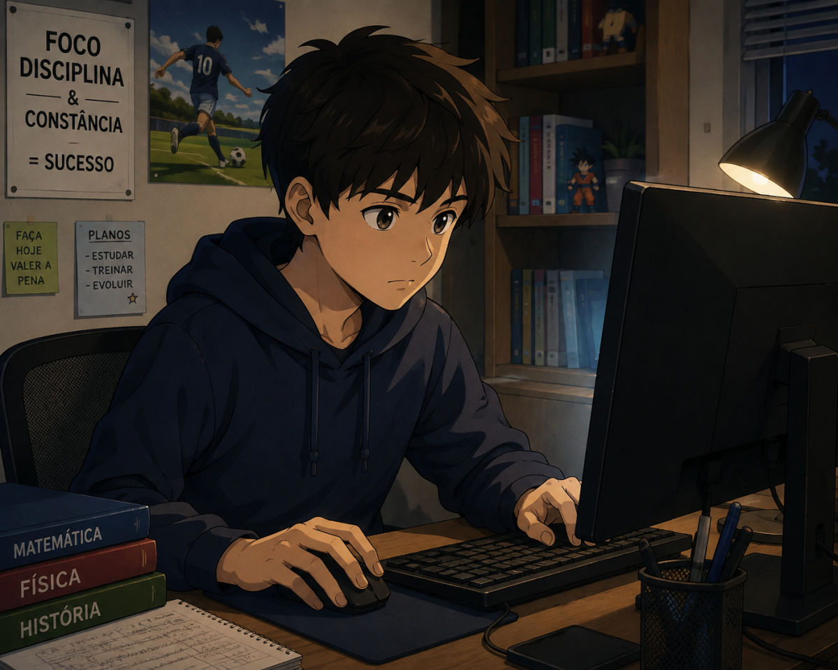 "Desligue o computador e vá estudar"?