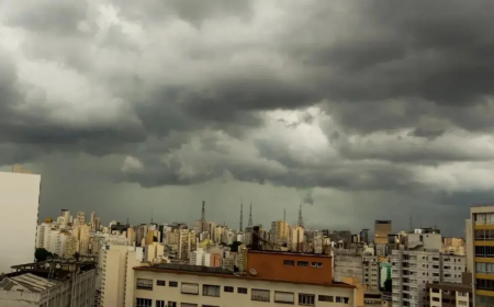 Setembro começa com frente fria, ciclone e chegada de ar frio