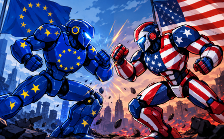 A Europa Pede Passagem no Mundo da IA