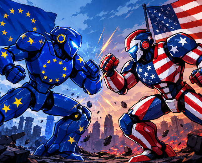 A Europa Pede Passagem no Mundo da IA
