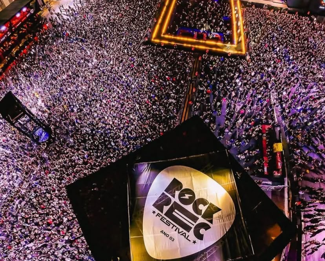 Rock Rec Festival mostra força do rock nacional em noite de grandes encontros